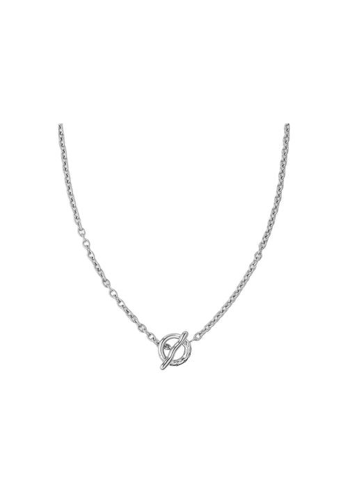 SILVER LEOPARD OT CHAIN