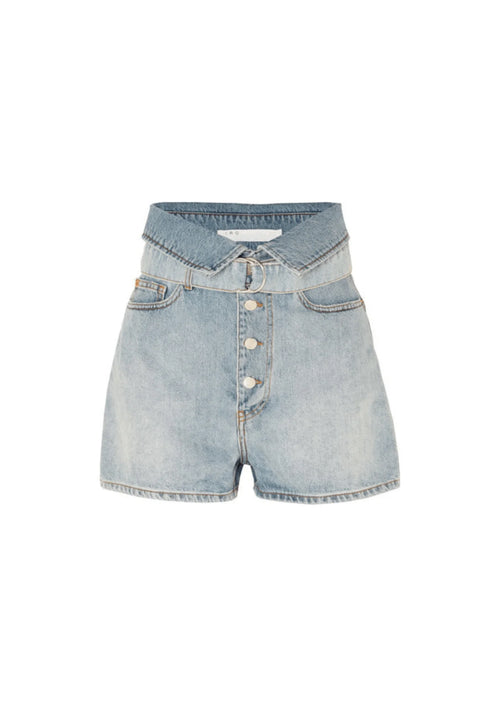 FLIRI DENIM SHORTS MIT HOHEM BUND