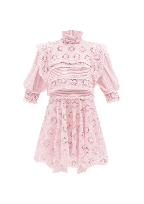 LIGHT PINK DYSART DRESS