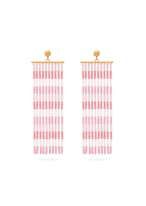 Boucles d'oreilles roses