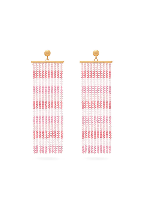 Boucles d'oreilles roses