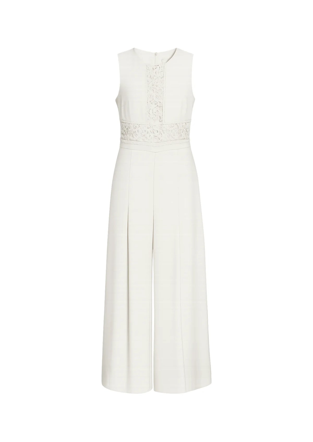 WHITE LACE JUMPSUIT