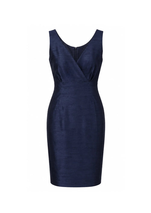 ROBE MIDI BLEU FONCÉ DÉLAVÉE