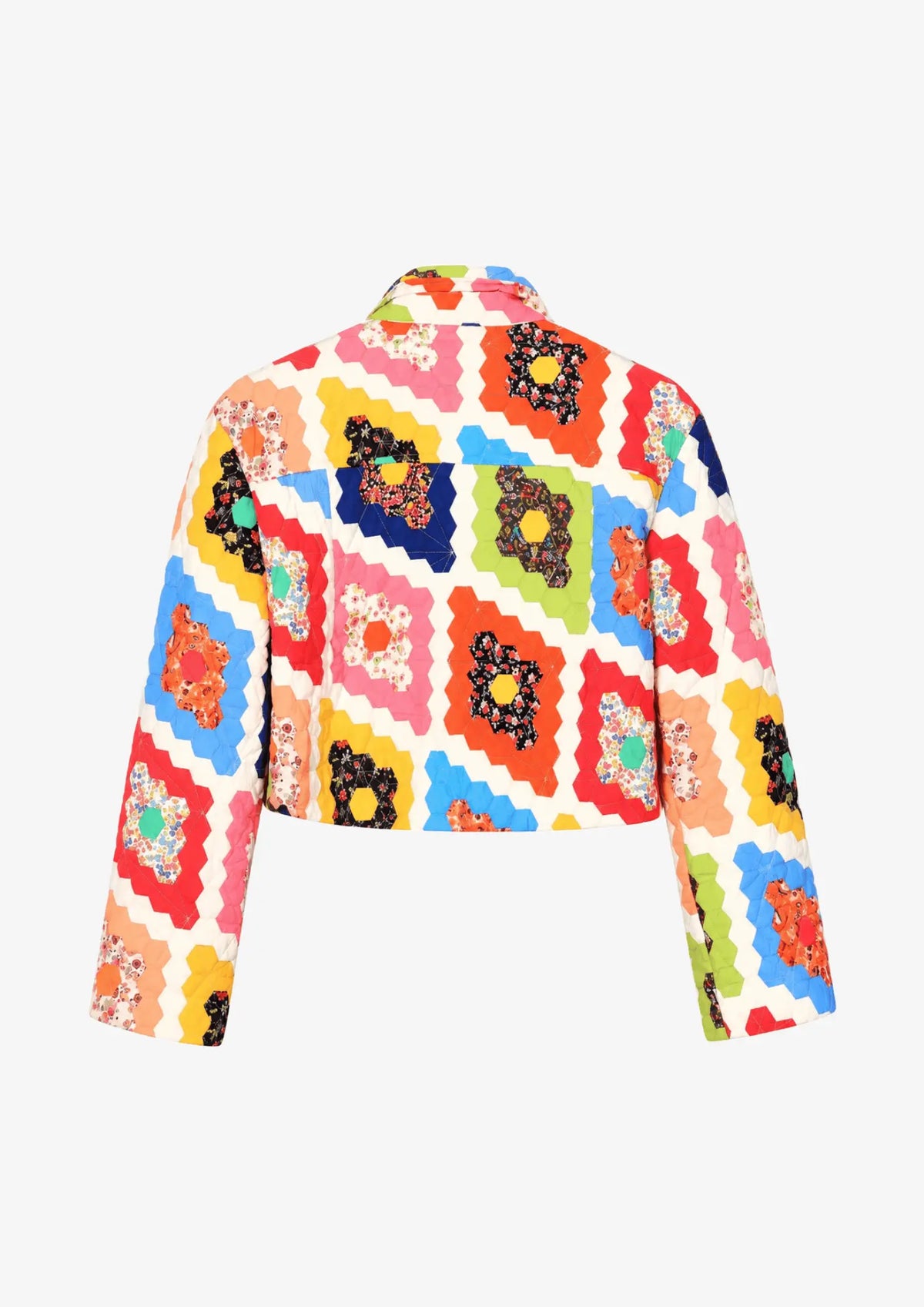 MULTICOLORED PATCHWORK JACKET