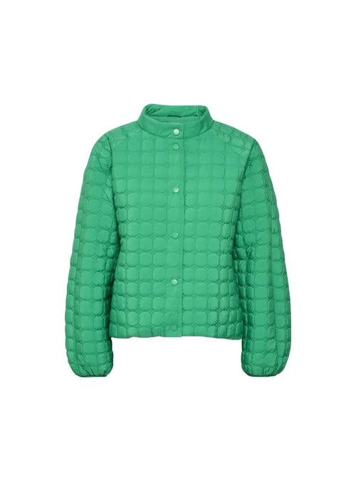 GREEN QUILTED JACKET