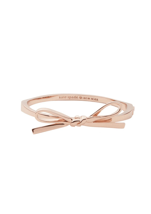 ROSE GOLD SKINNY MINI BOW BANGLE