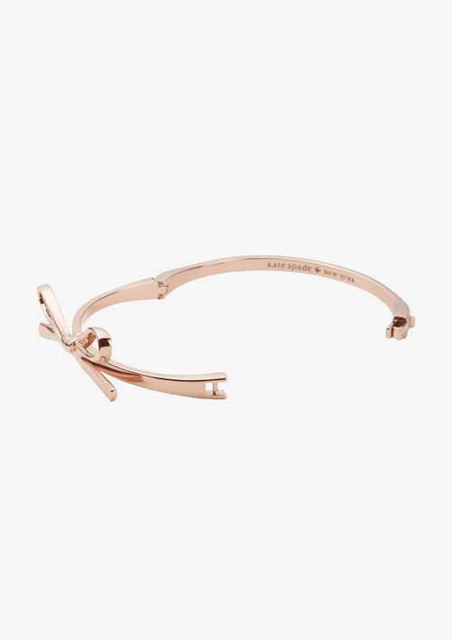 ROSE GOLD SKINNY MINI BOW BANGLE
