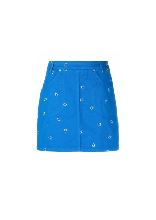 CASHMERE PATTERN SKIRT