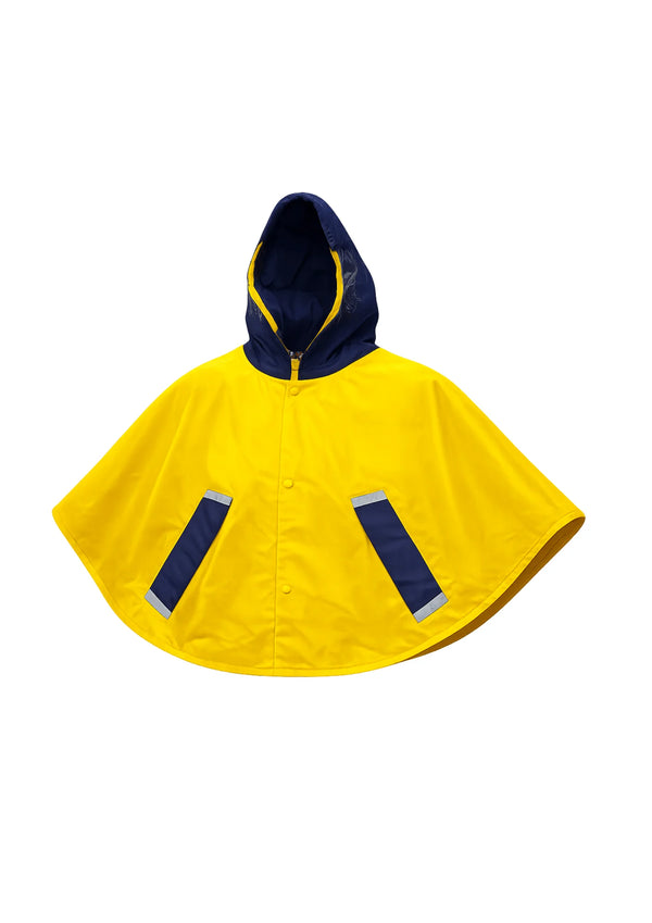 YELLOW RAINCOAT WITH HOOD