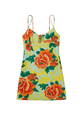 FLORAL SUMMER MINI DRESS