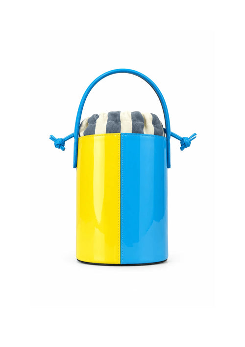 YELLOW & BLUE CALIPO BAG