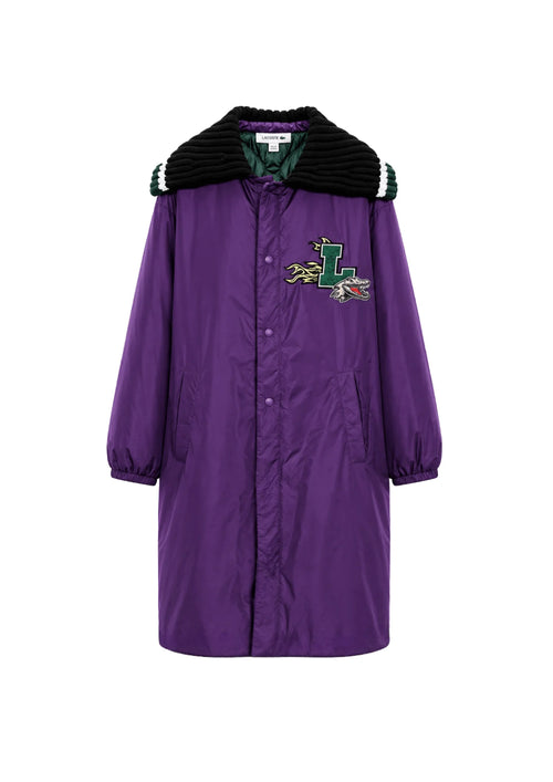 PURPLE RUNWAY OVERSIZED COAT