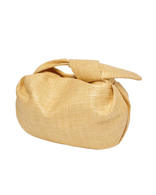 YELLOW BOLSO CUMBIA RAFIA