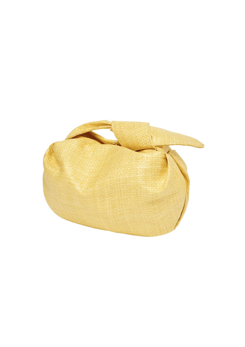 YELLOW BOLSO CUMBIA RAFIA
