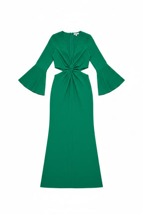 GRÜNES TRIPOLI-KLEID