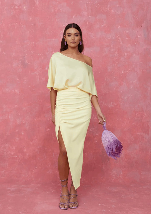 JUPE JAUNE MONTE CARLO