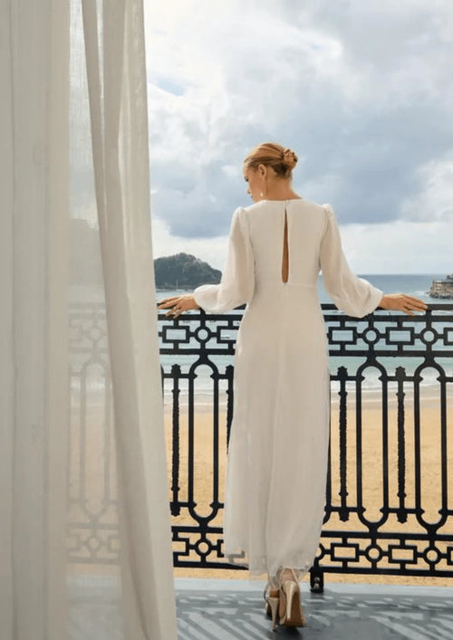 ROBE BLANCHE JANICE