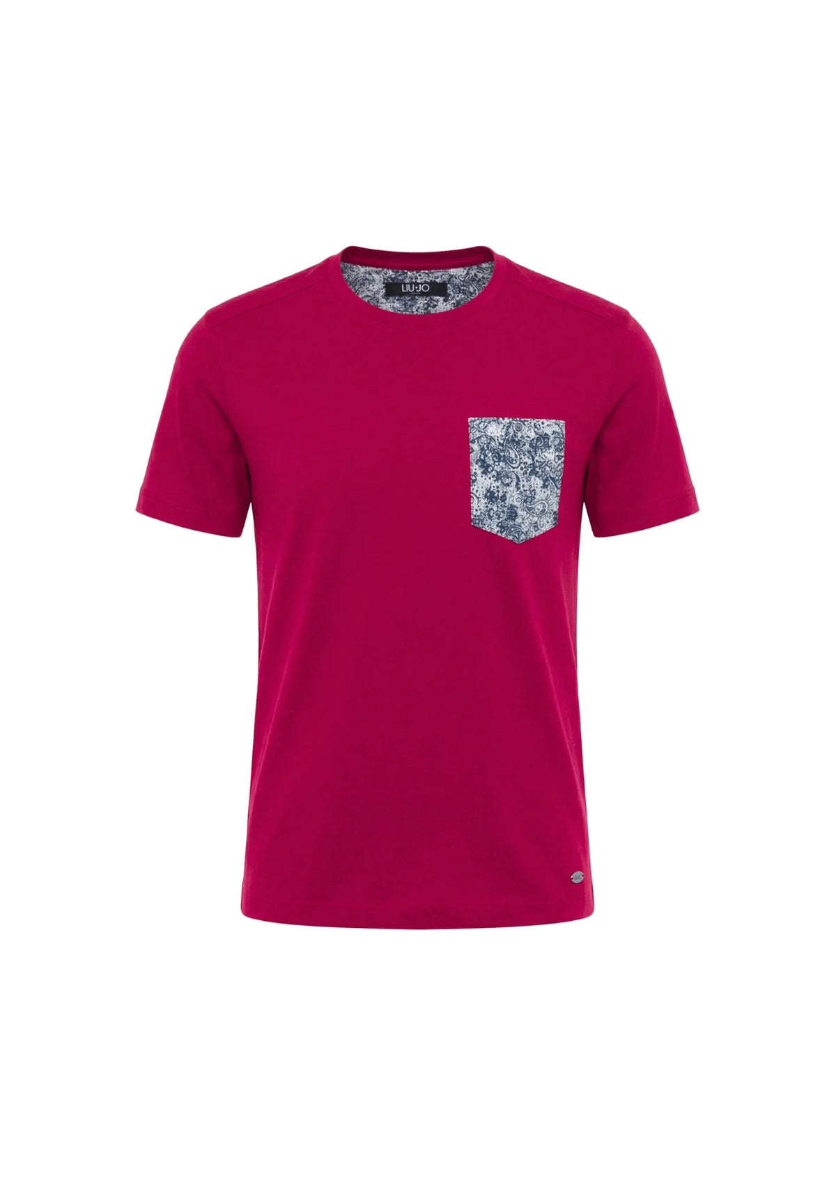 TEE-SHIRT ROUGE IMPRIMÉ