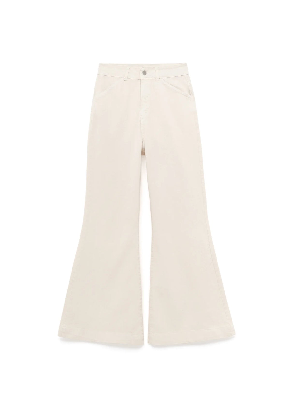 Pink Flared Jeans