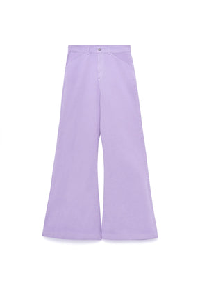 Pink Flared Jeans