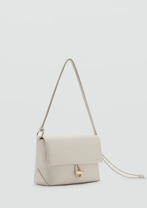 IVORY ENVELOPE SHOULDER BAG