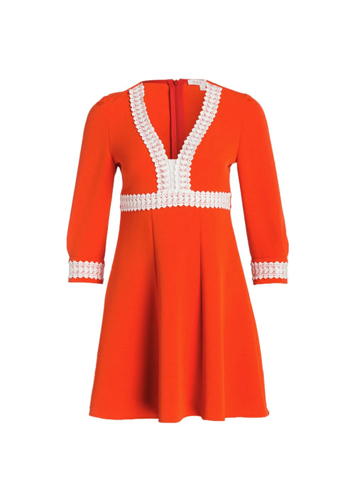 ORANGE RICOEUR DRESS