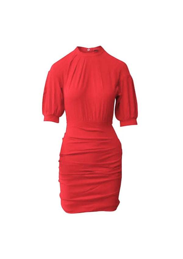 ROXIA DRAPED MINI DRESS