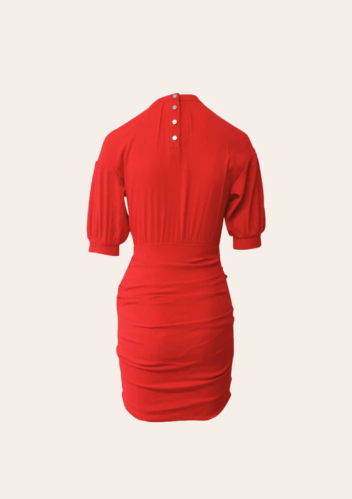 ROXIA DRAPED MINI DRESS