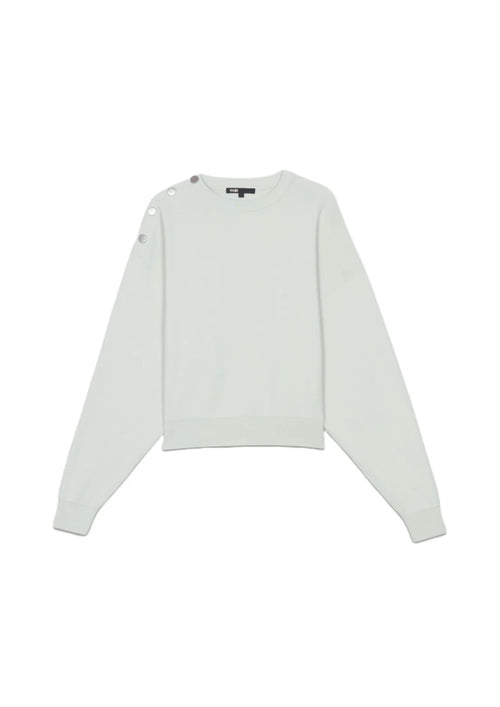 Hellblauer Pullover