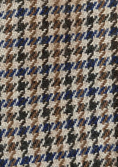 BROWN HOUNDSTOOTH TROUSERS