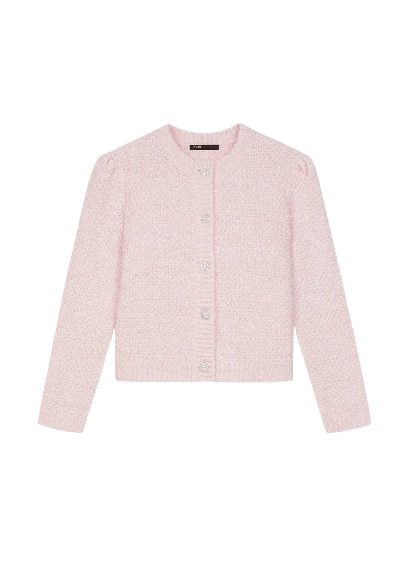 LIGHT PINK SHORT CARDIGAN