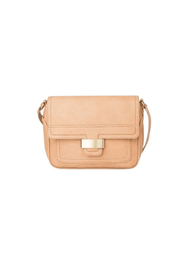 BEIGE SHOULDER BAG