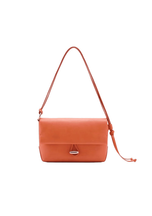 ORANGE ENVELOPE SHOULDER BAG