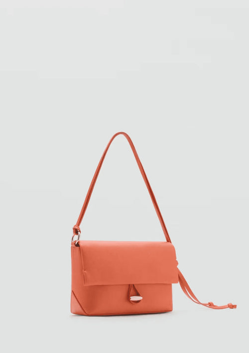 ORANGE ENVELOPE SHOULDER BAG