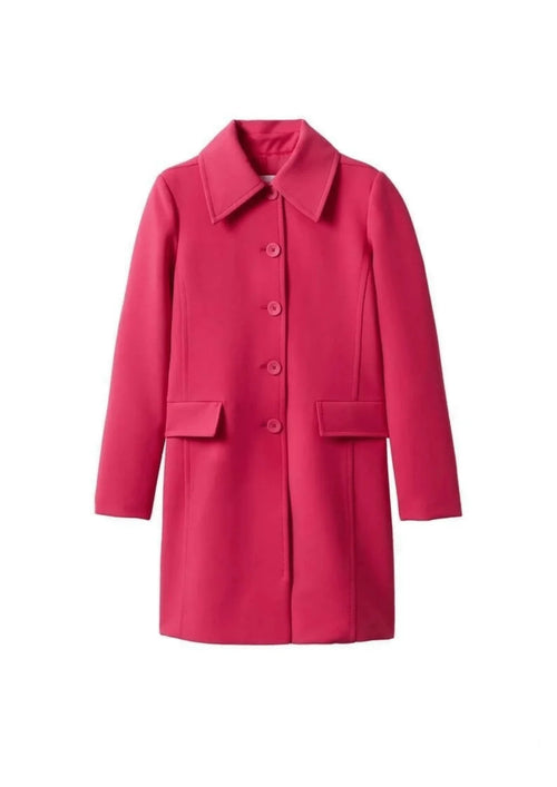 MANTEAU AJUSTÉ ROSE
