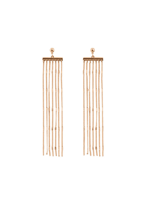 GOLD LONG EARRINGS