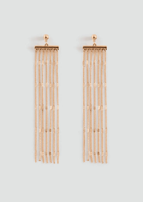 GOLD LONG EARRINGS