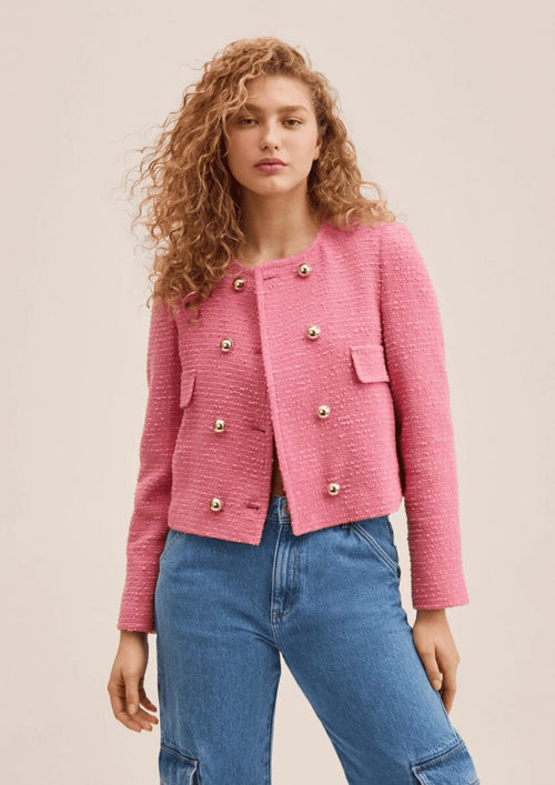 PINK TWEED JACKET
