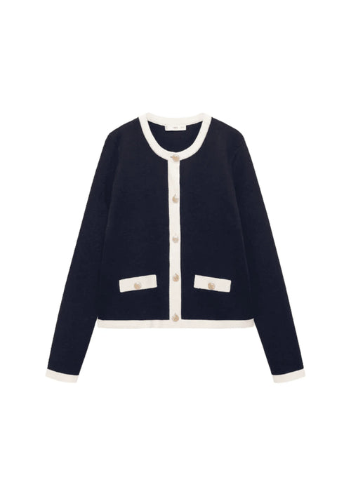 NAVY BLUE CARDIGAN