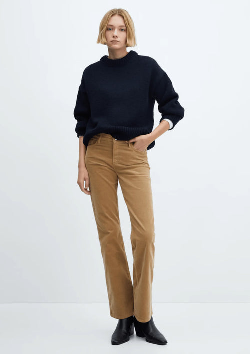 BROWN CORDUROY TROUSERS