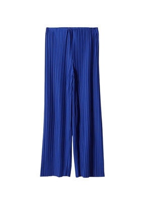 BLUE PLEATED TROUSERS