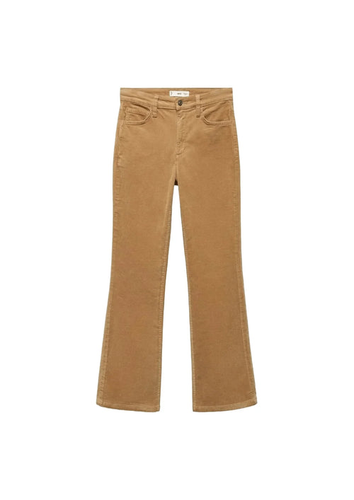 PANTALON ÉVASÉ EN VELOURS CÔTELÉ