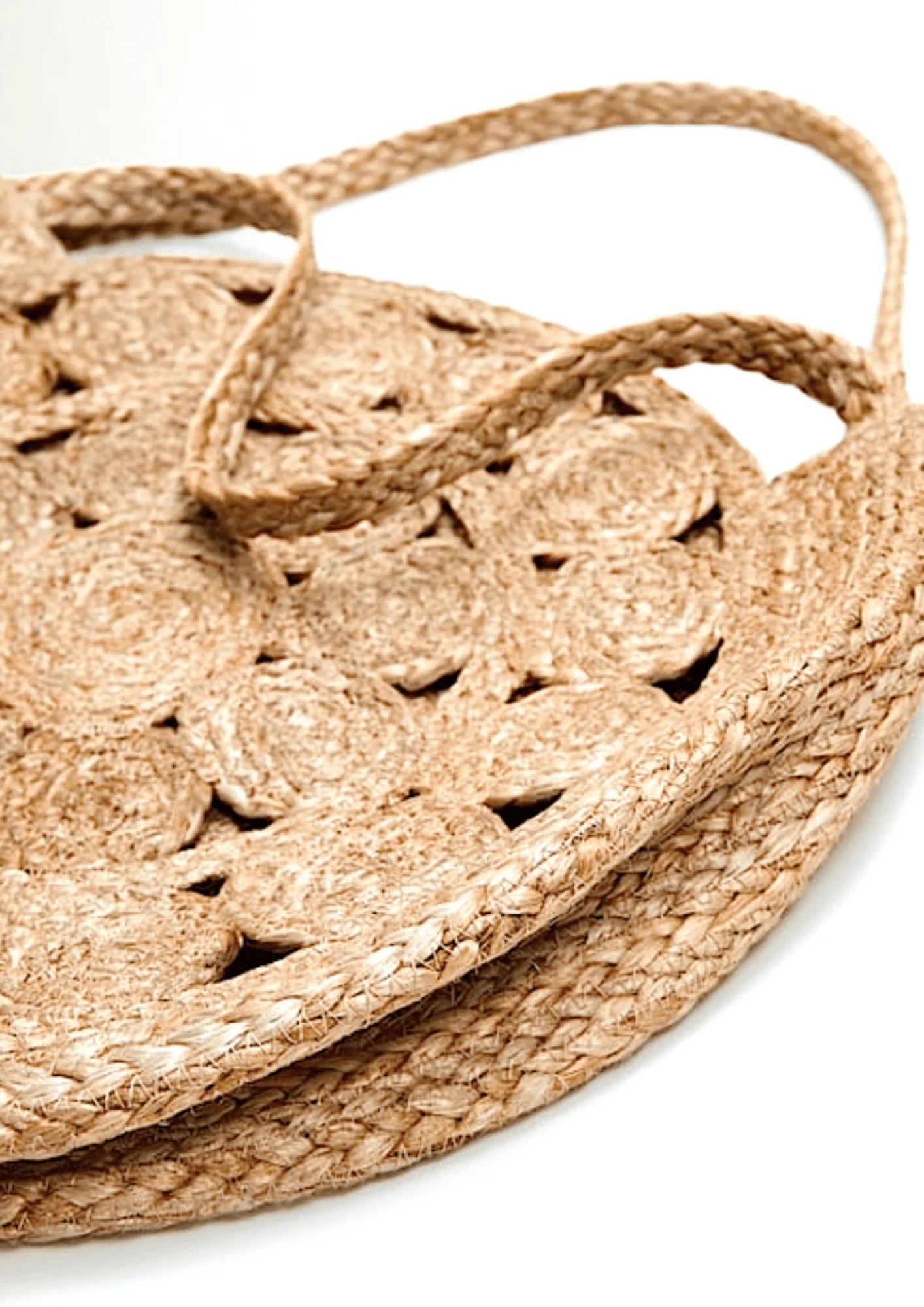 SHEILA JUTE SHOPPER BAG