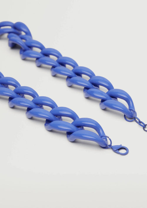 BLUE CHAIN BELT