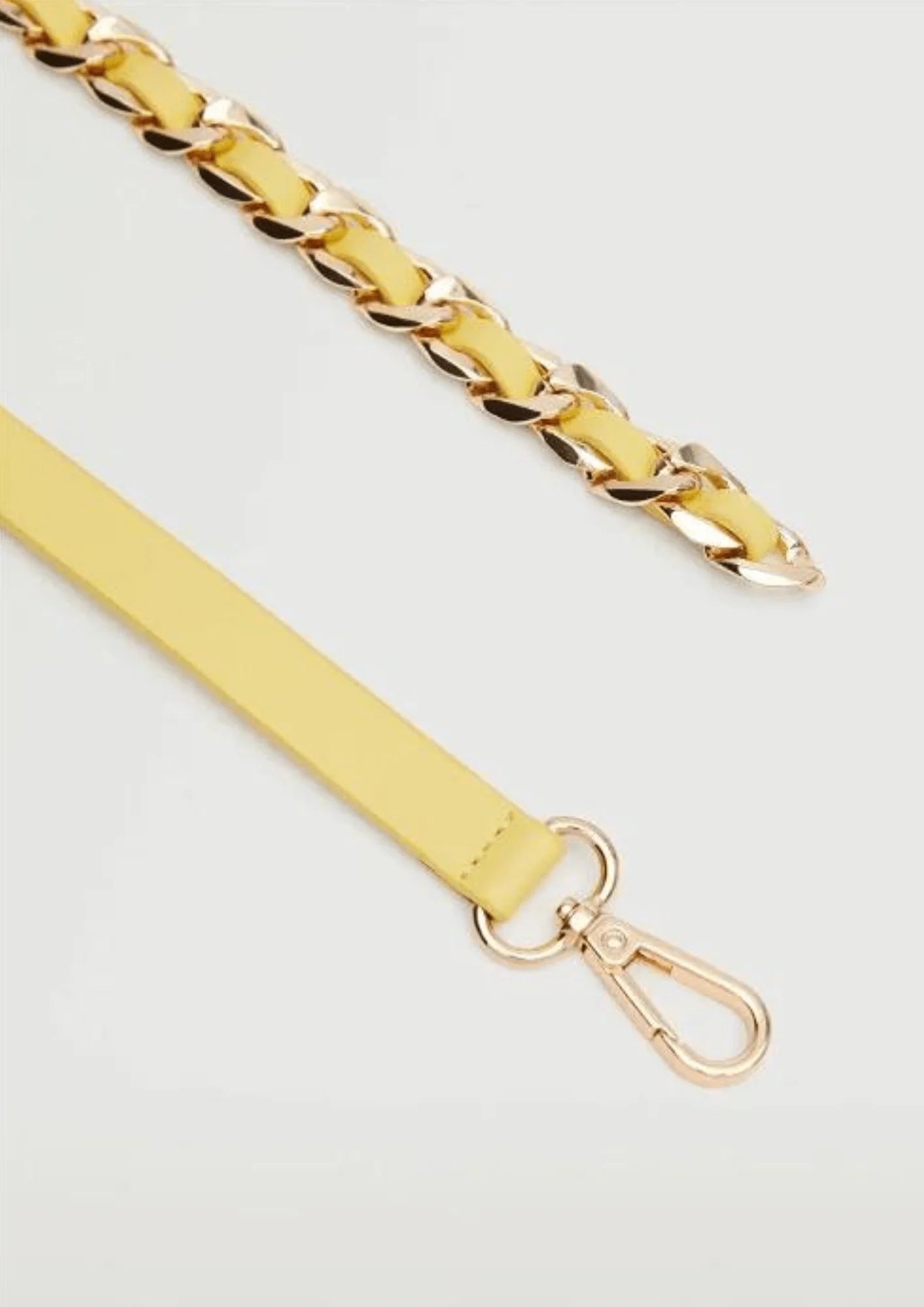 YELLOW BELT WITH CHAIN
