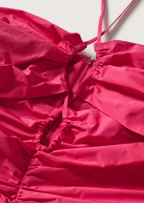 FUCHSIA MINI DRESS