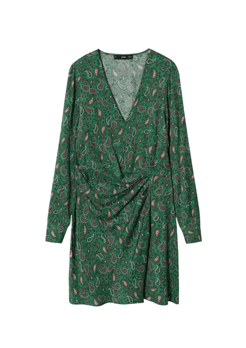 ROBE IMPRIMÉE VERTE