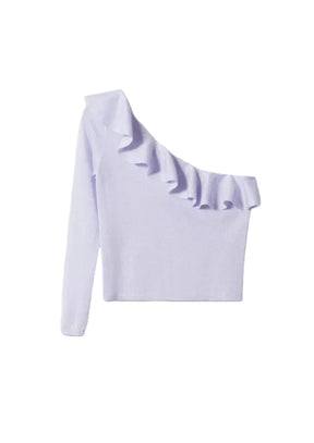 PASTEL ASYMMETRICAL SWEATER