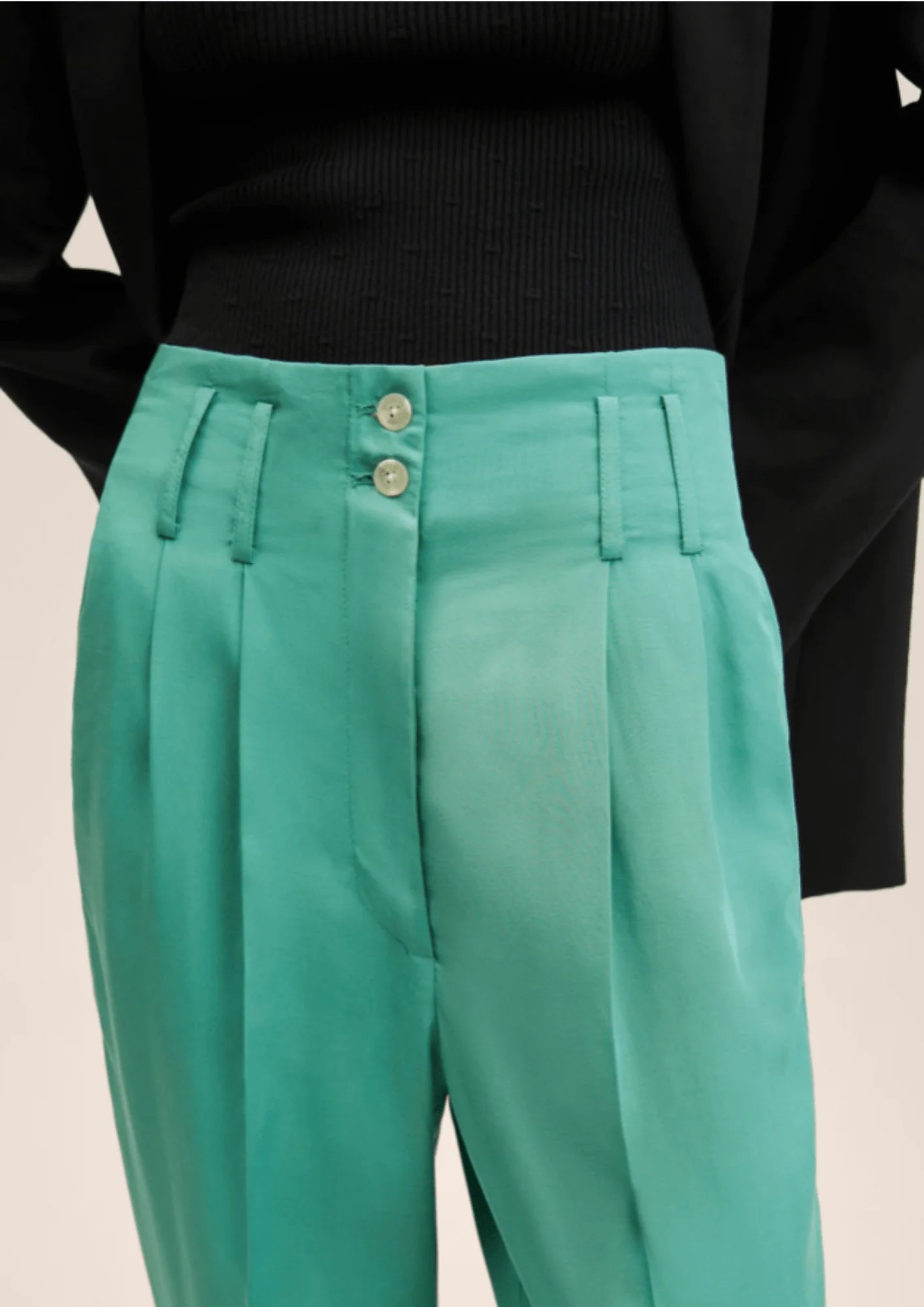 Pantalon de fléchettes vert aqua