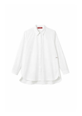 WHITE RHINESTONE DETAIL BLOUSE